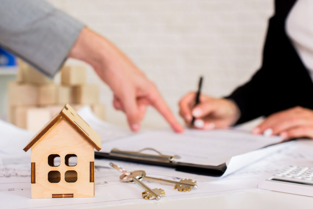 Family reviewing their estate plan