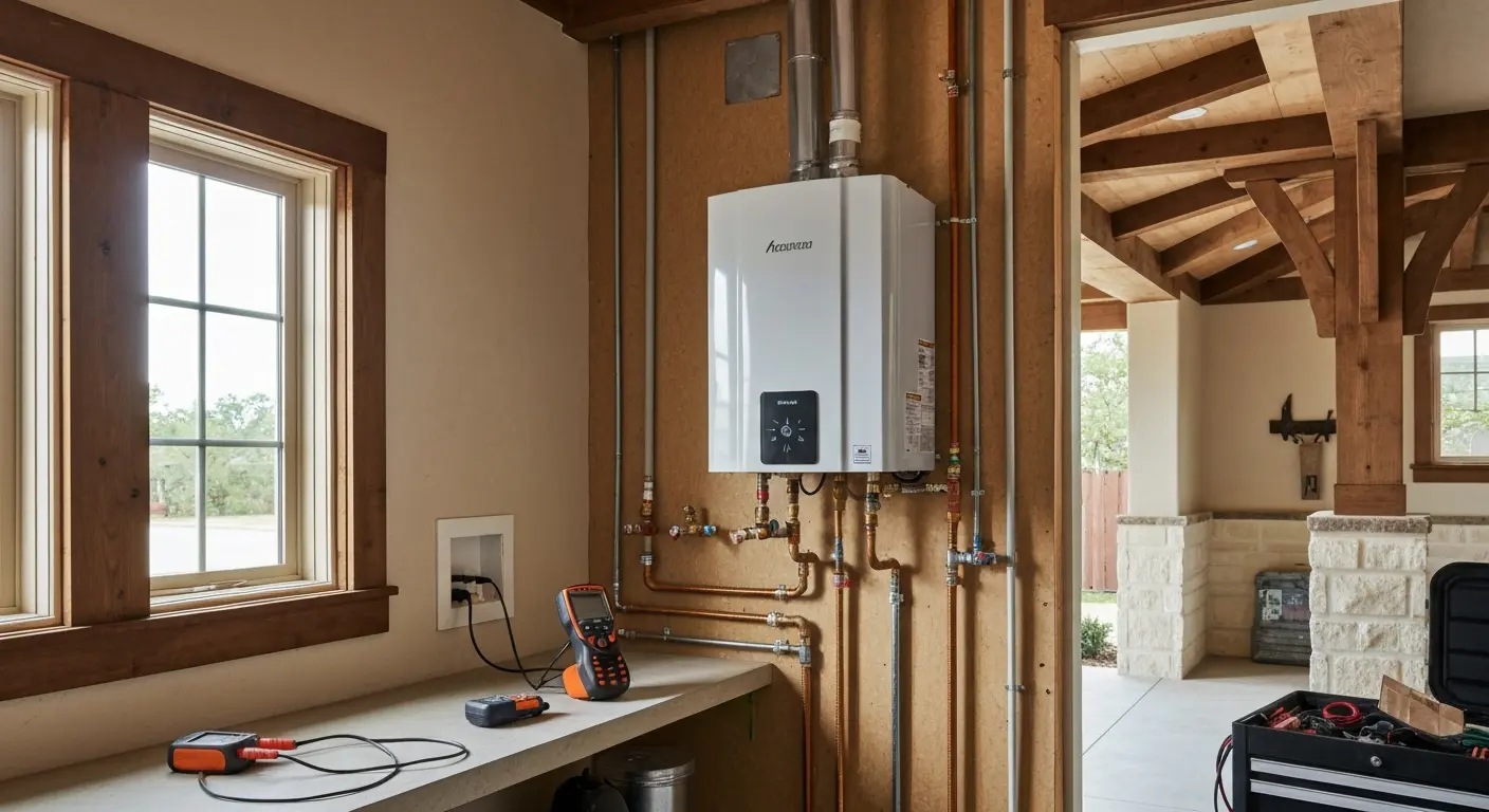Heat pump water heater installation