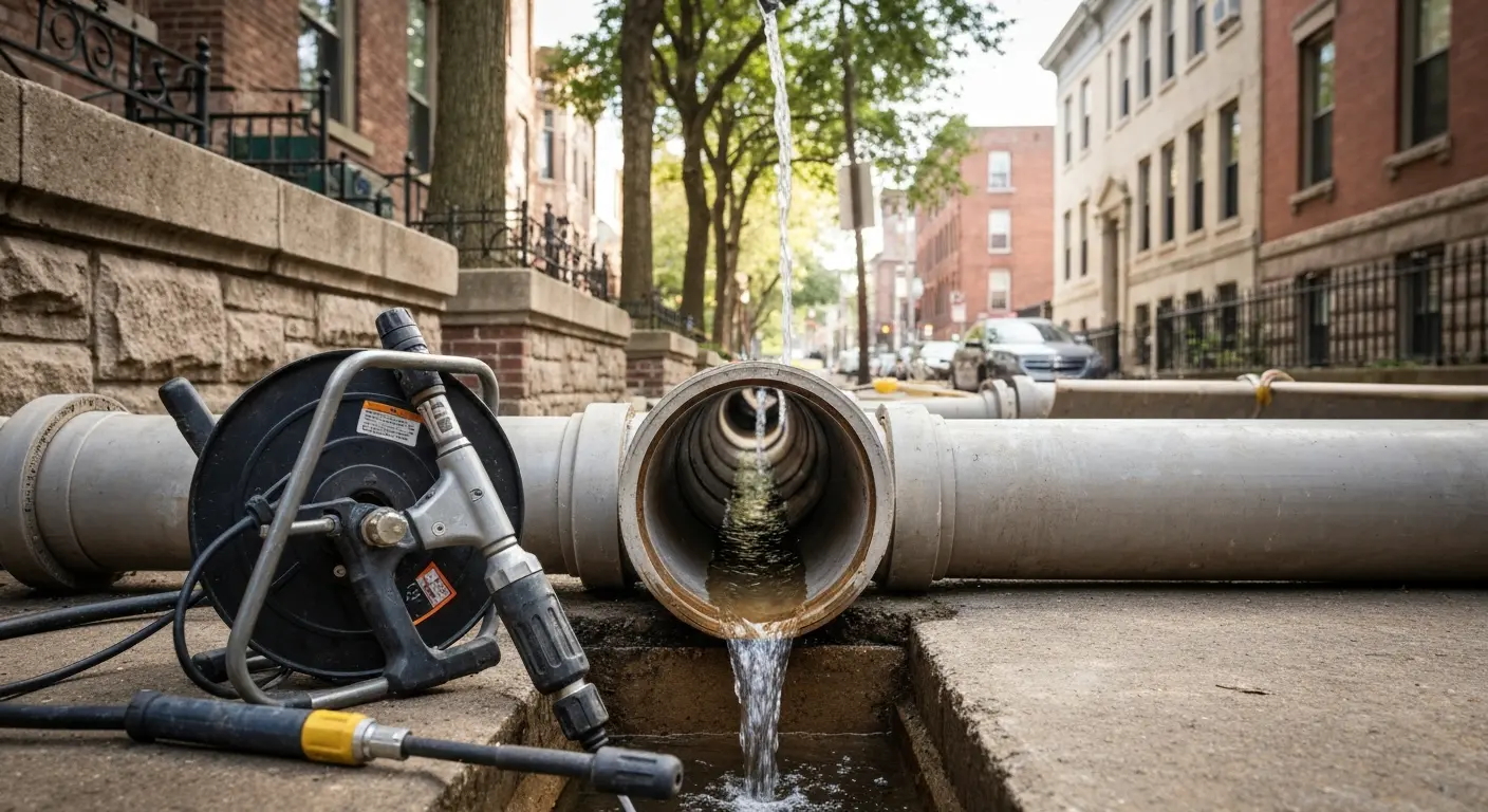 Sewer line repair