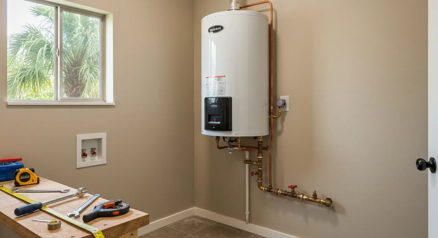 Water heater installation in West University