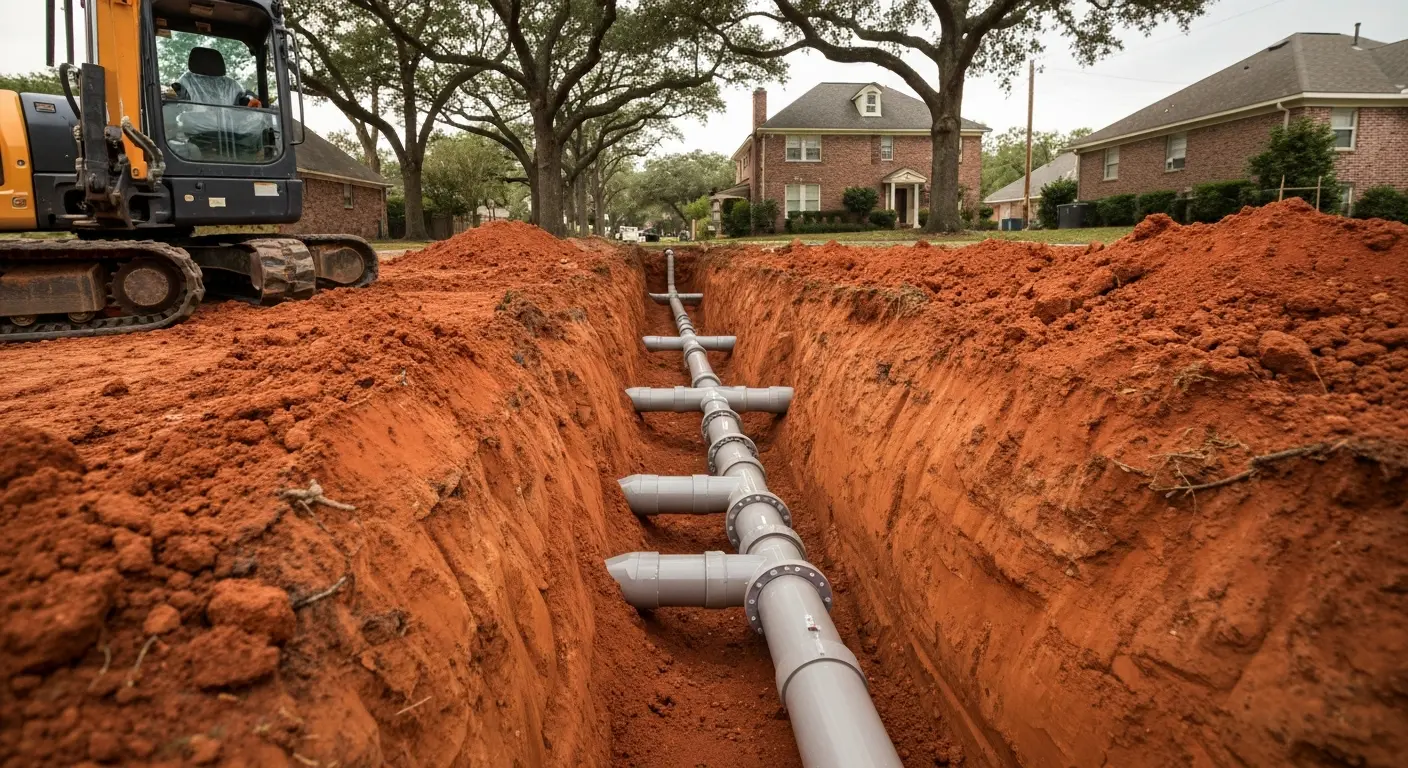 Sewer line repair