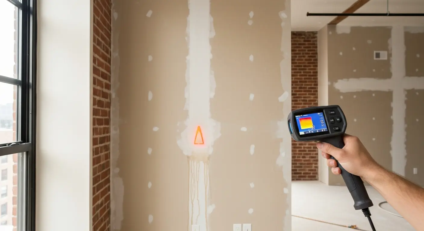 Leak detection using camera in Uptown