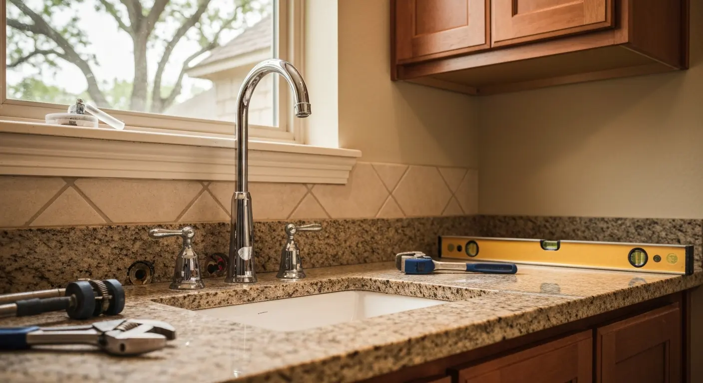 Fixture repair and installation in Memorial TX