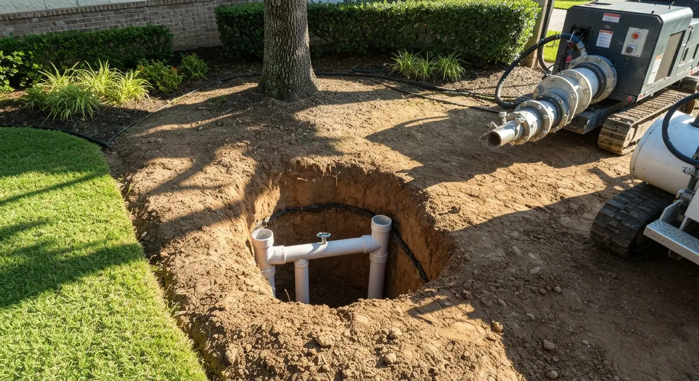 Sewer line repair