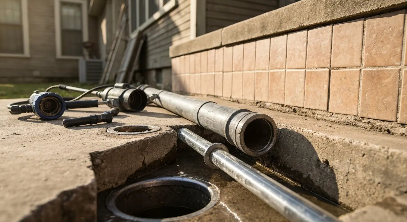 Drain cleaning service