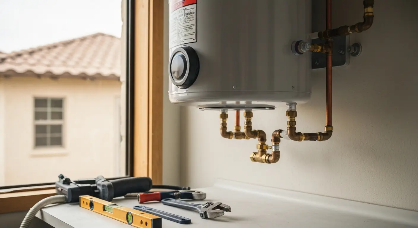 Water heater installation