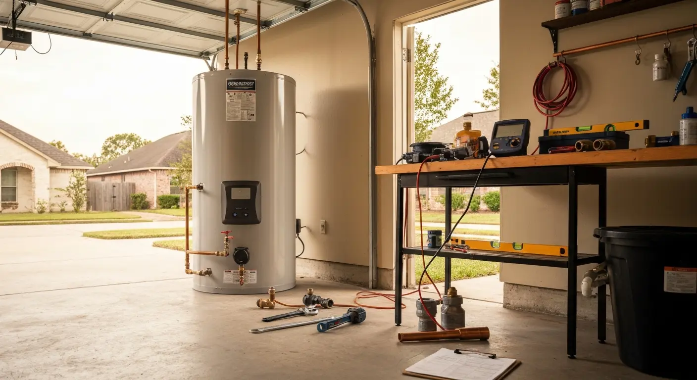Water heater repair service
