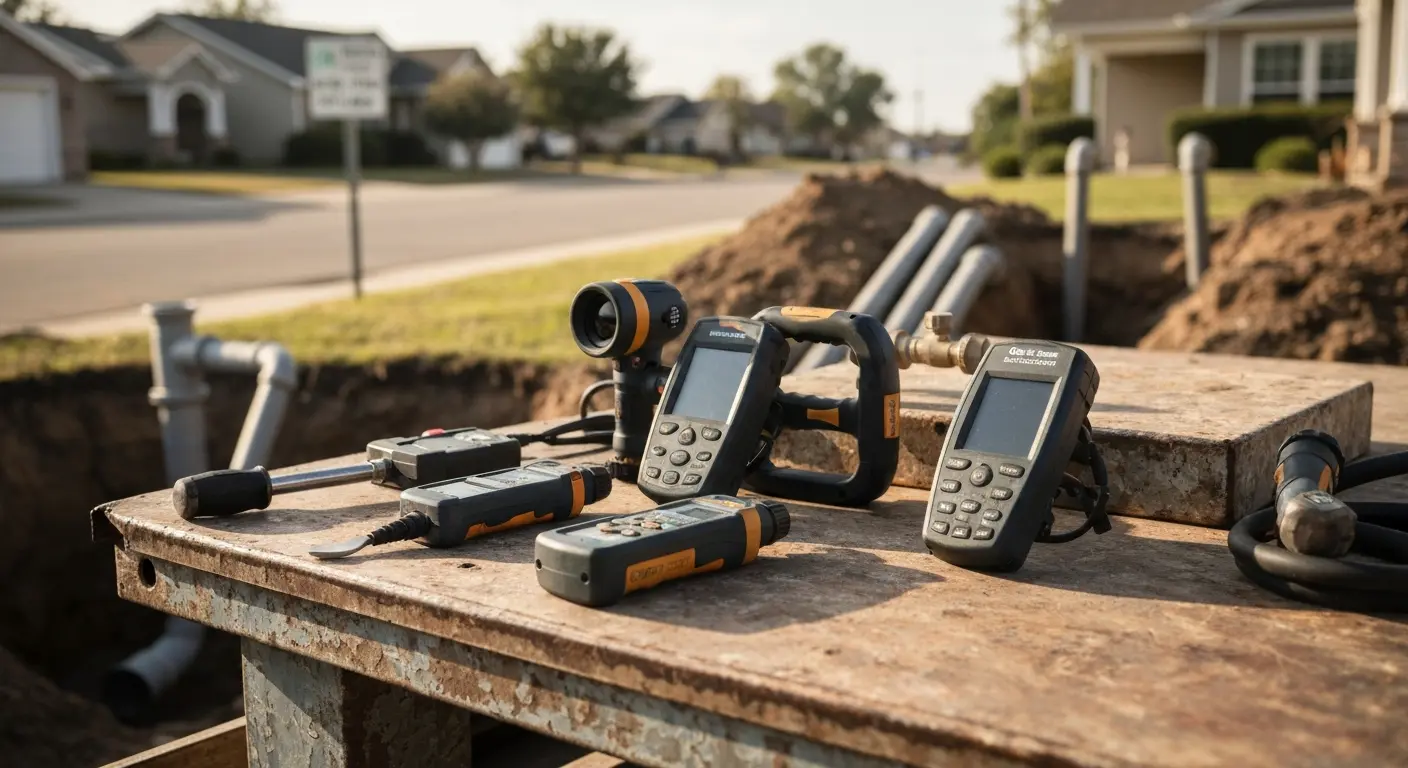Water leak detection equipment