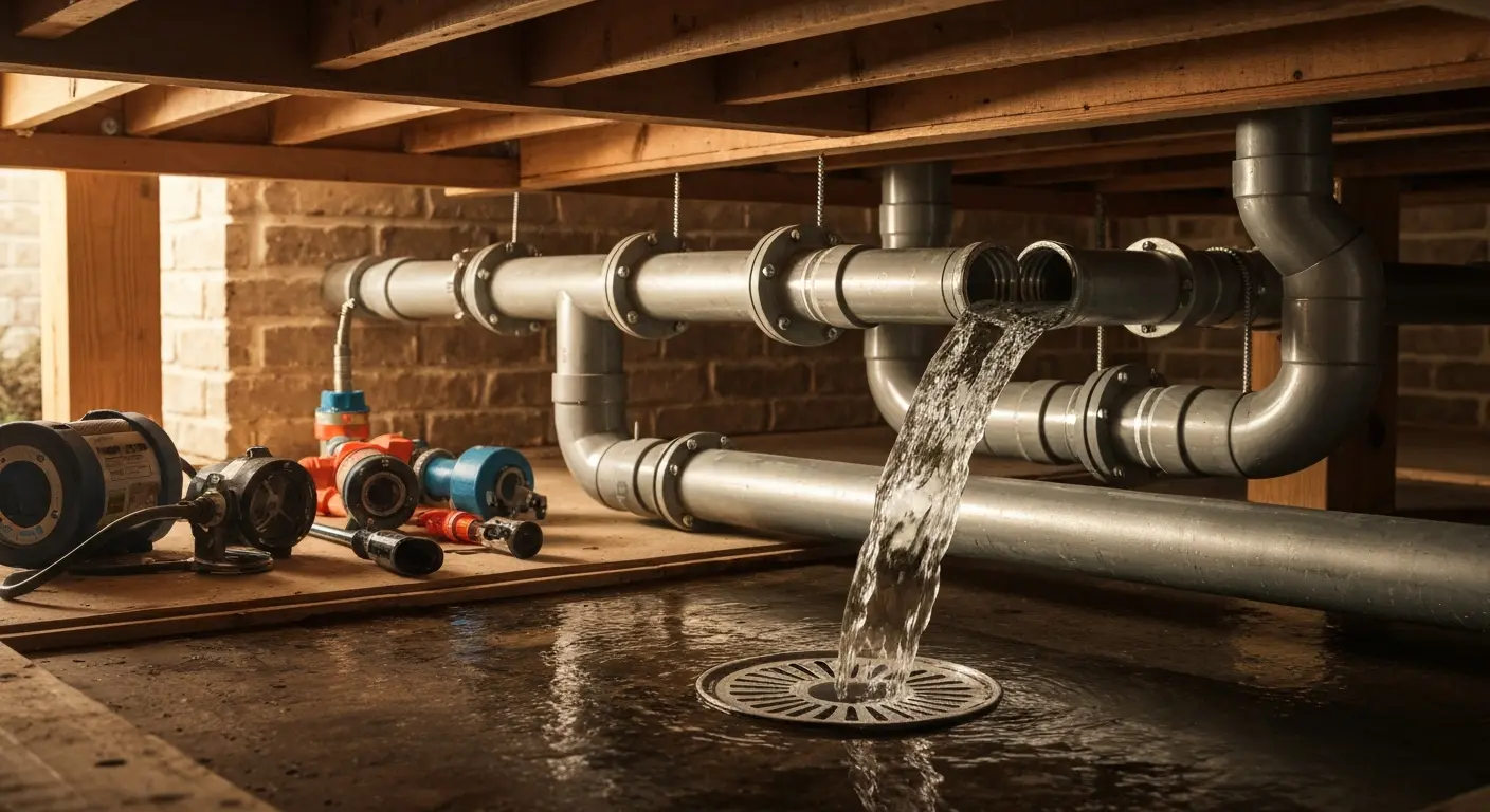 Drain cleaning service in Friendswood