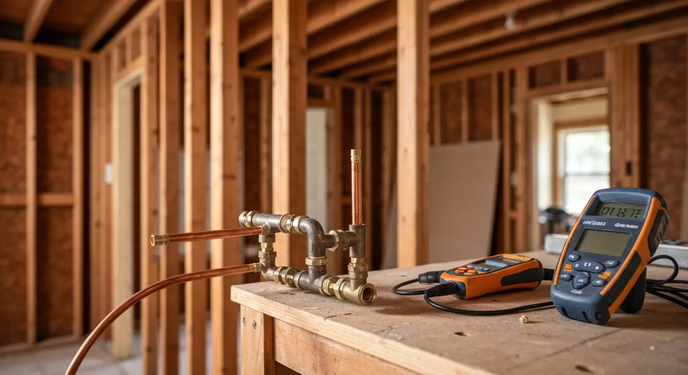 Water leak detection in West University home