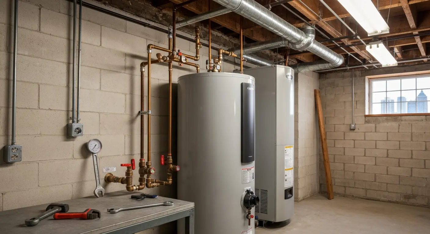 Water heater service