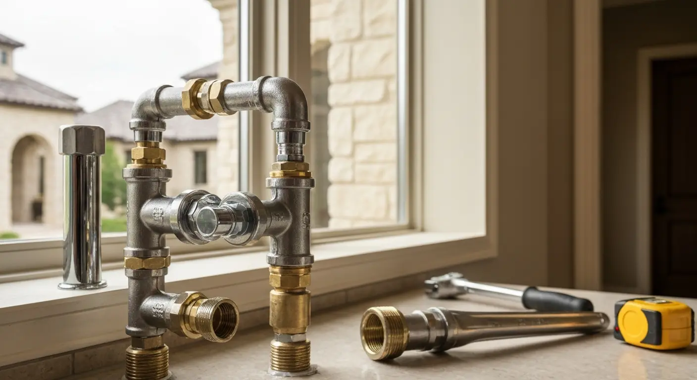 Plumbing repair work