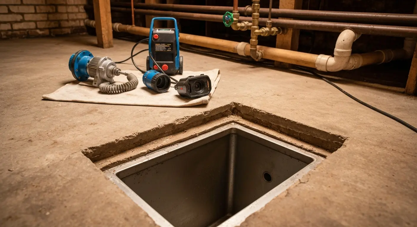 Drain cleaning service