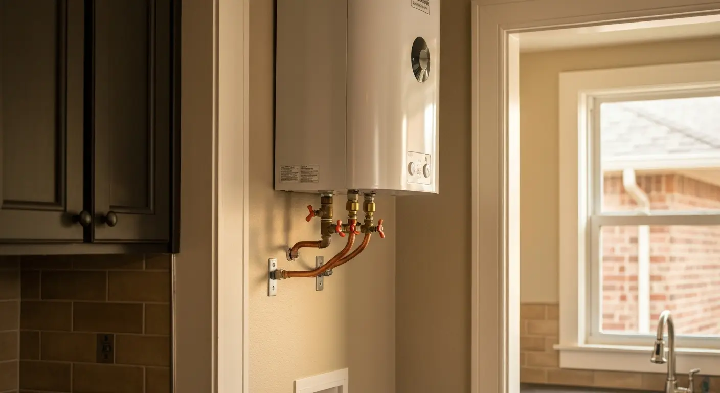 Water heater installation