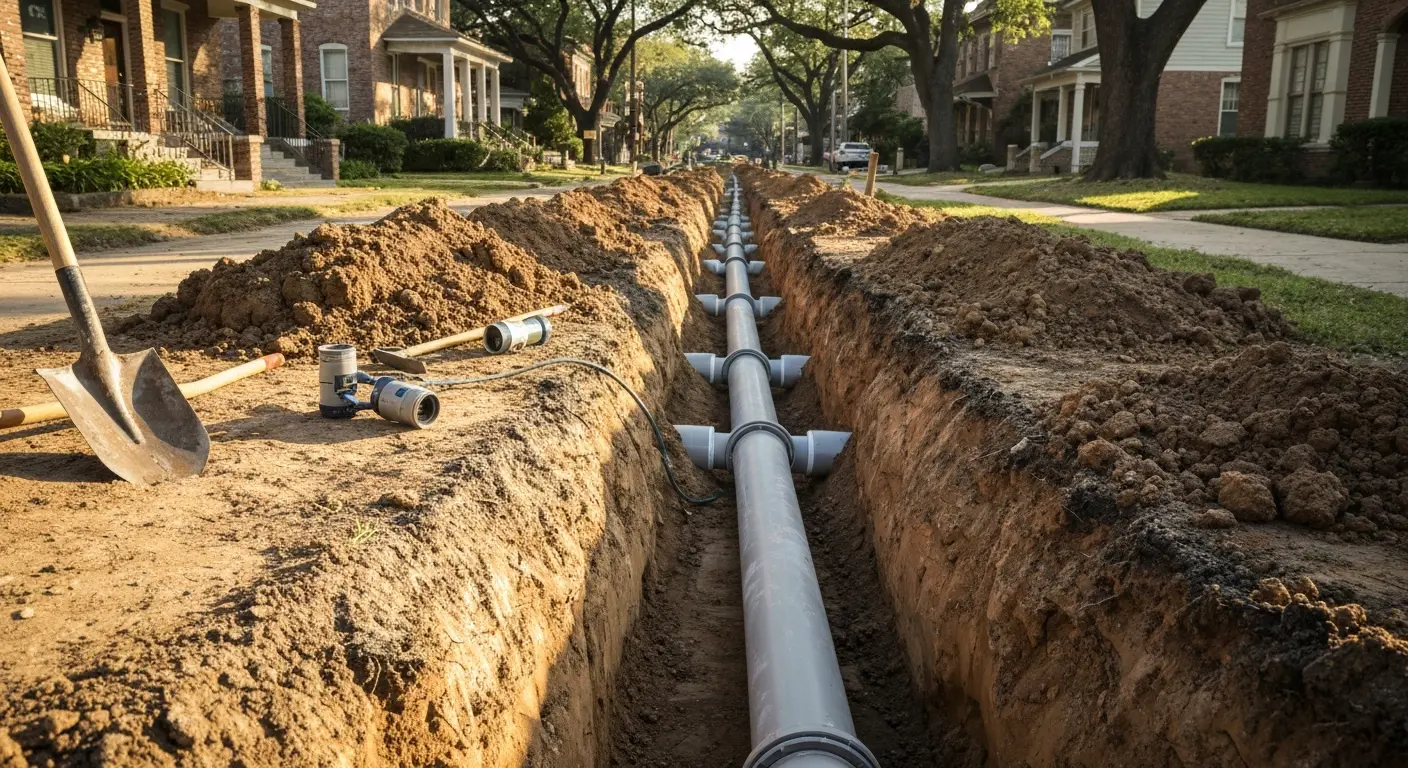Sewer repair service