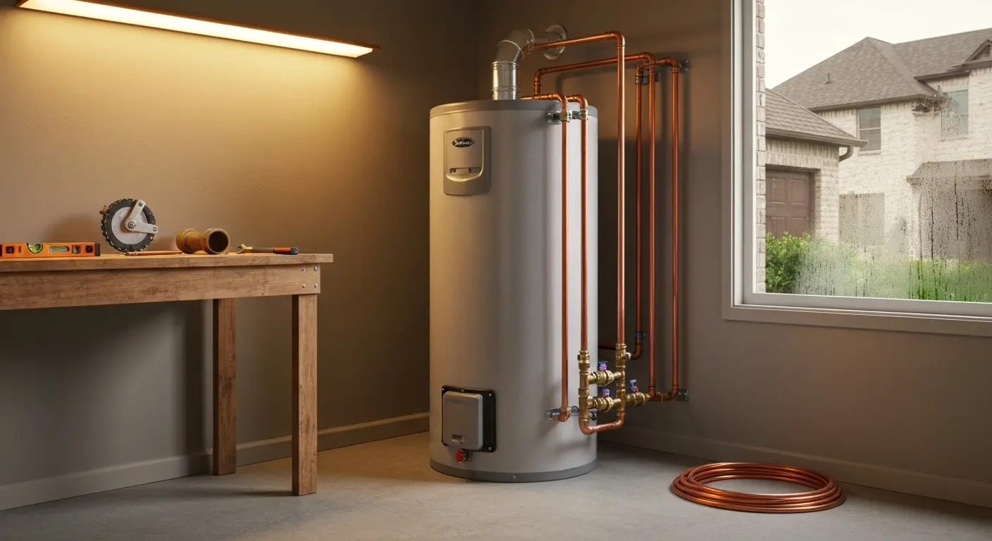 Water heater replacement in Memorial