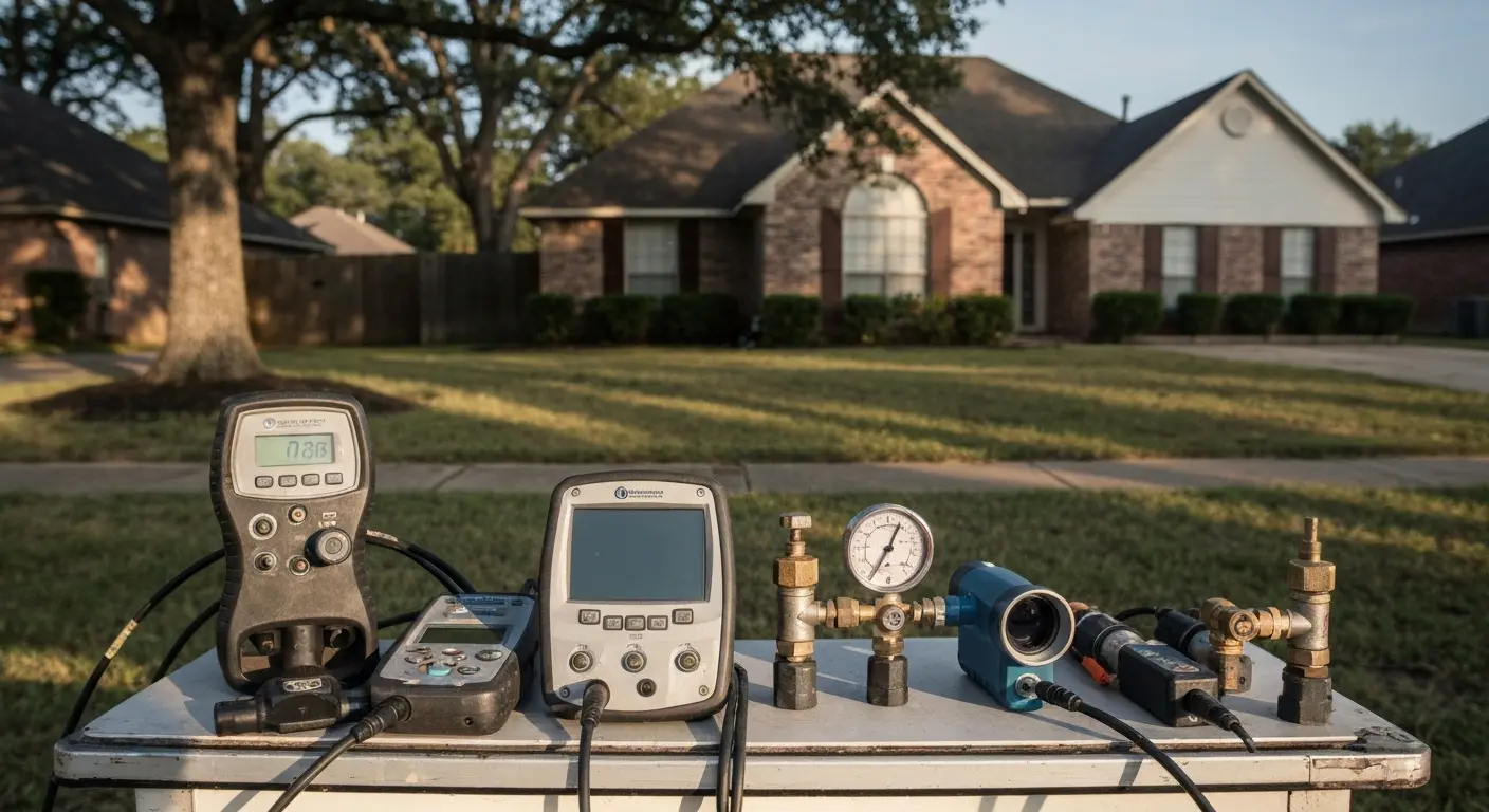 Water leak detection equipment