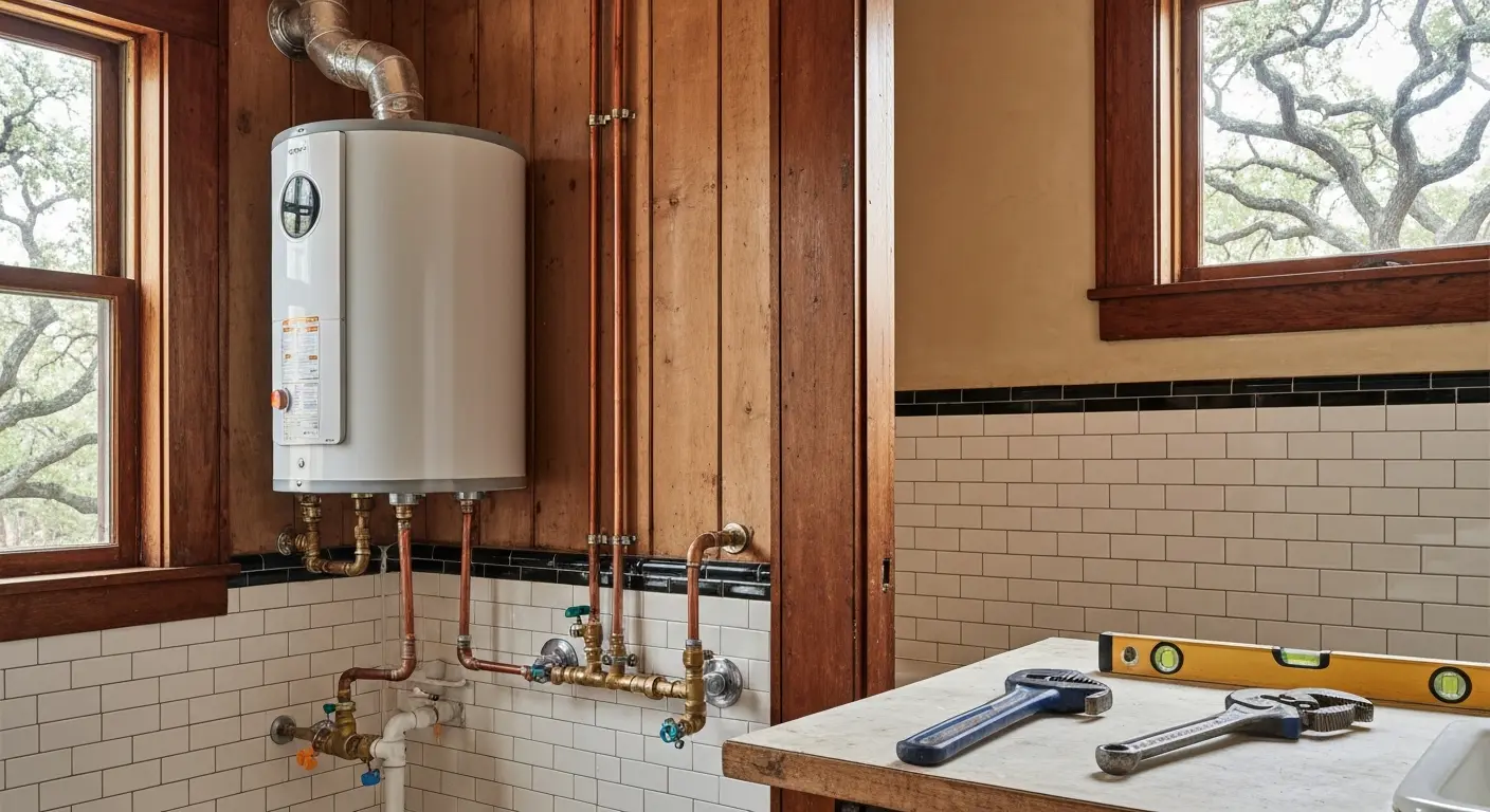 Water heater installation