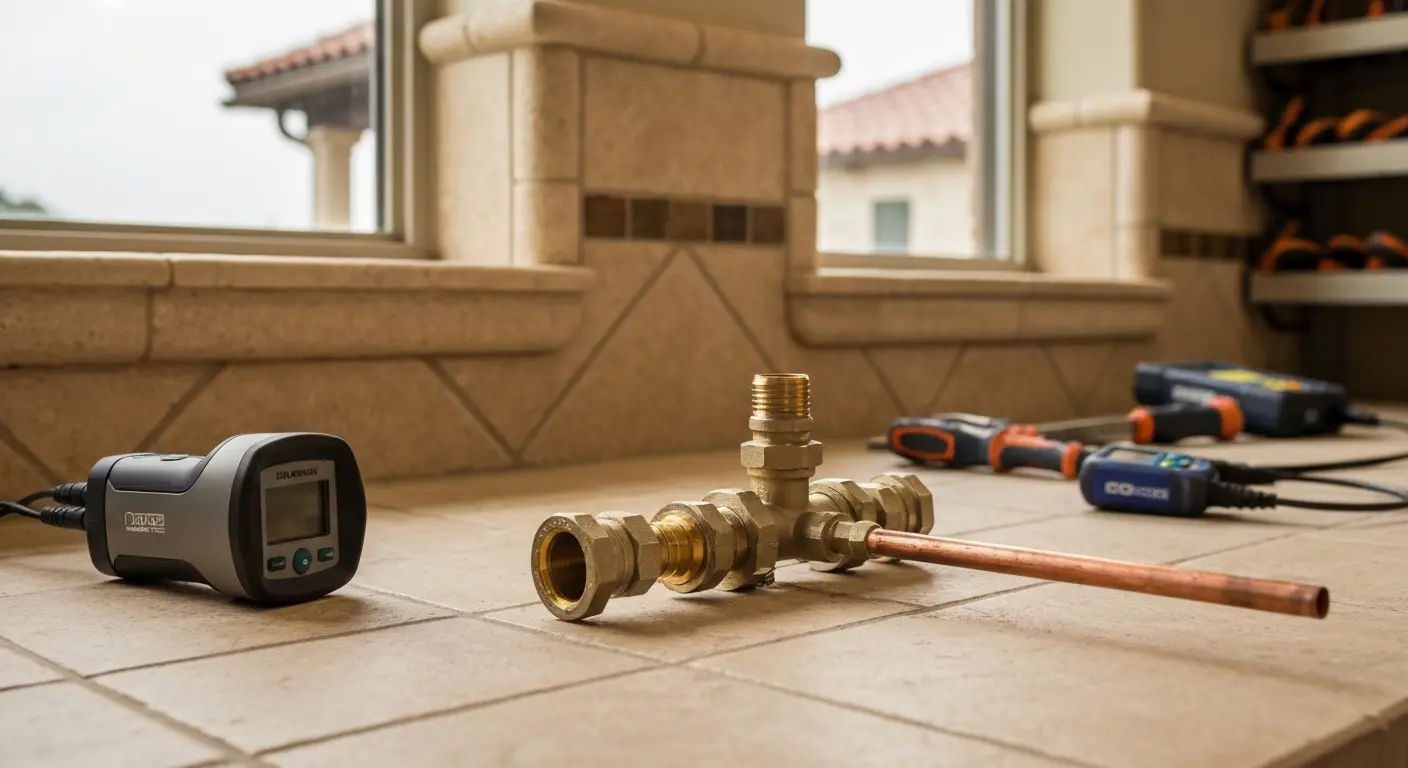 Water leak detection and repair