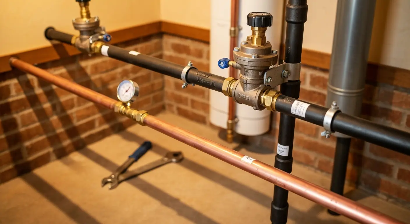 Gas line service