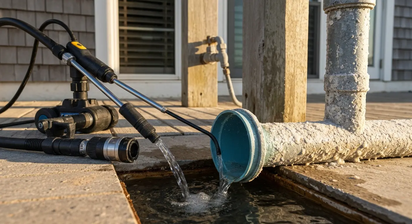 Drain cleaning service in Kemah