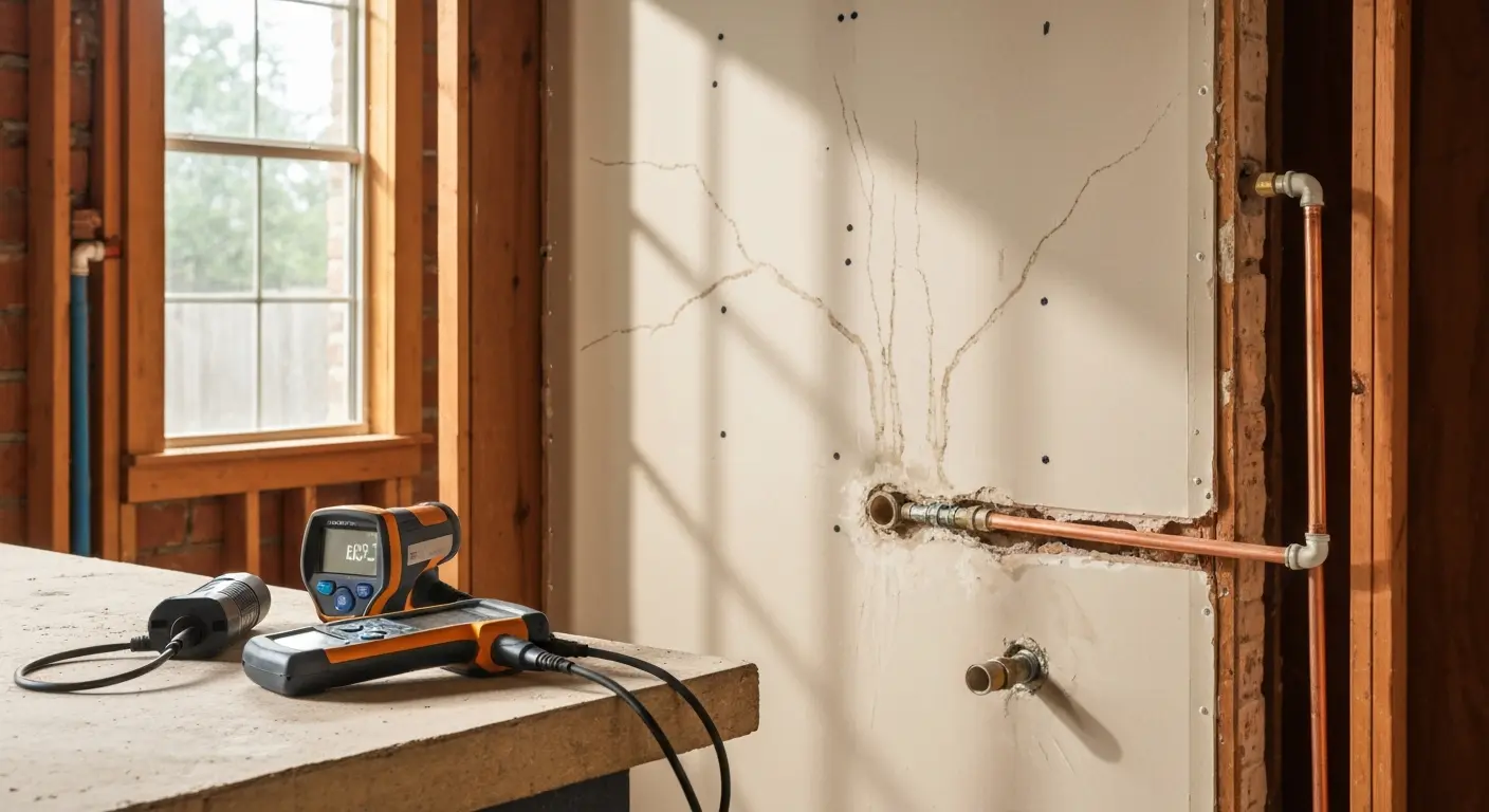 Water leak detection in Memorial Texas