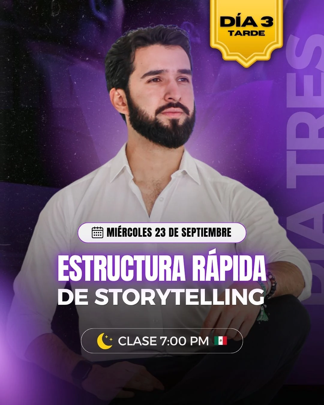 Día tres tarde