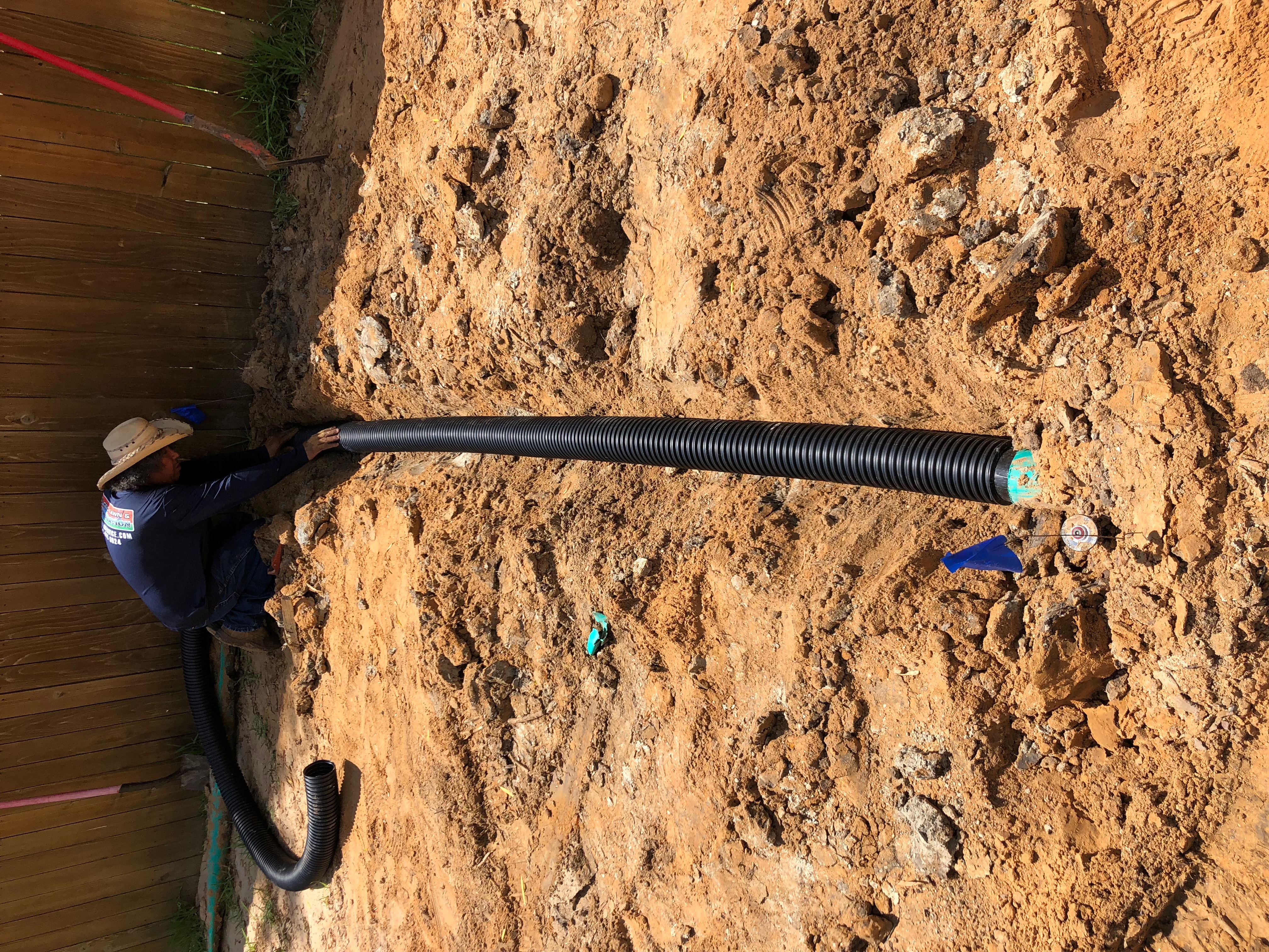Drainage Pipe Installation