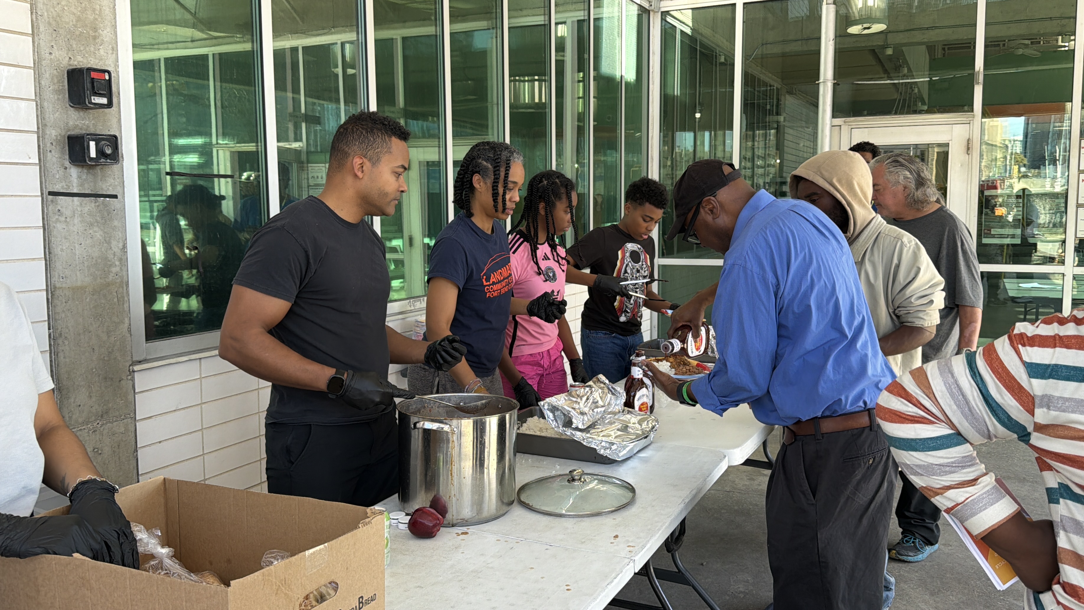 Jesus Cares Ministry volunteers serving neighbors in Austin