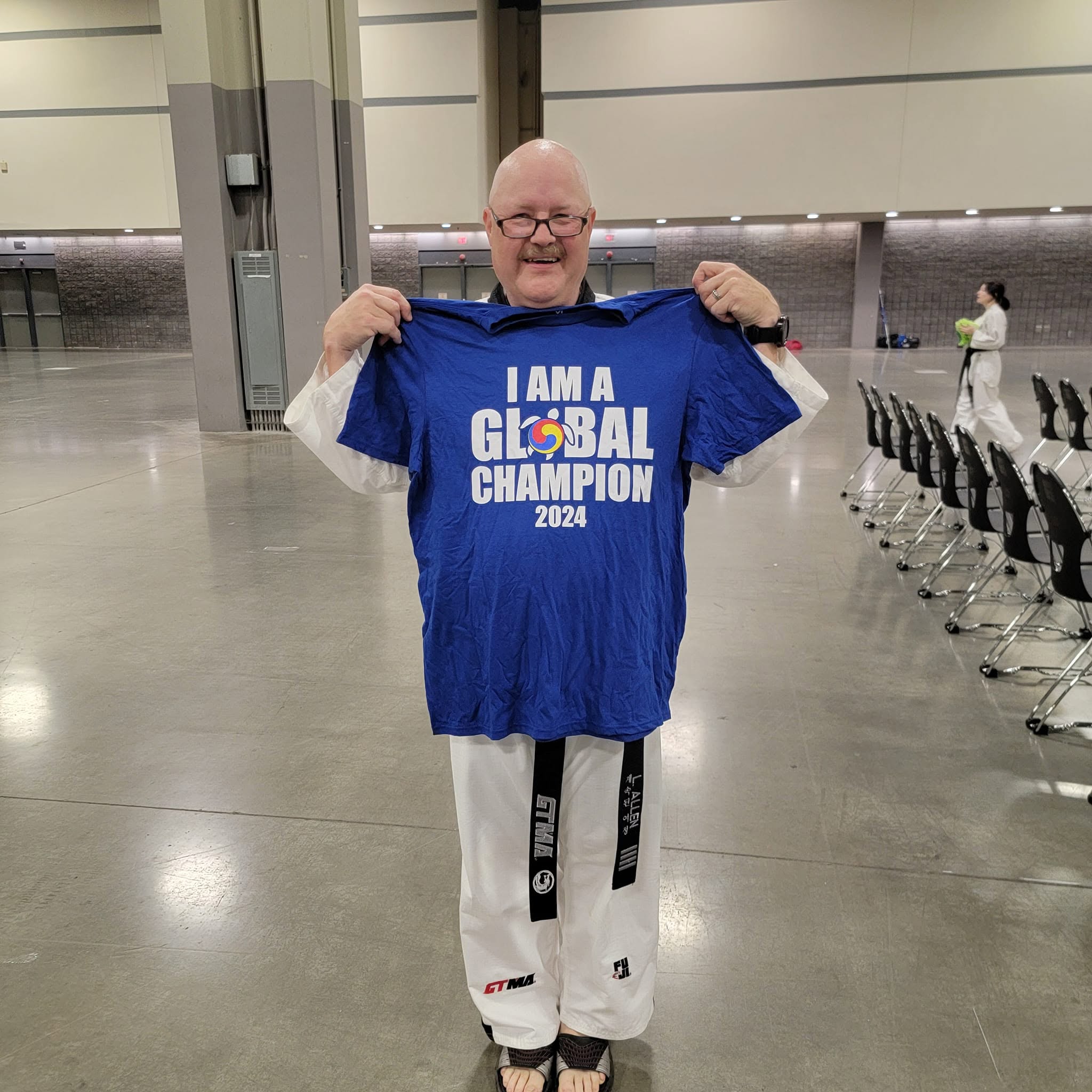 Mr. Buddy Allen, instructor at Freedom Martial Arts in Newton, Illinois