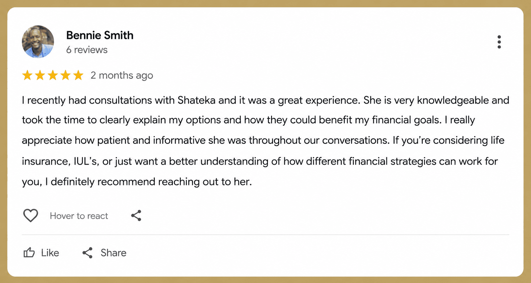 Client Review