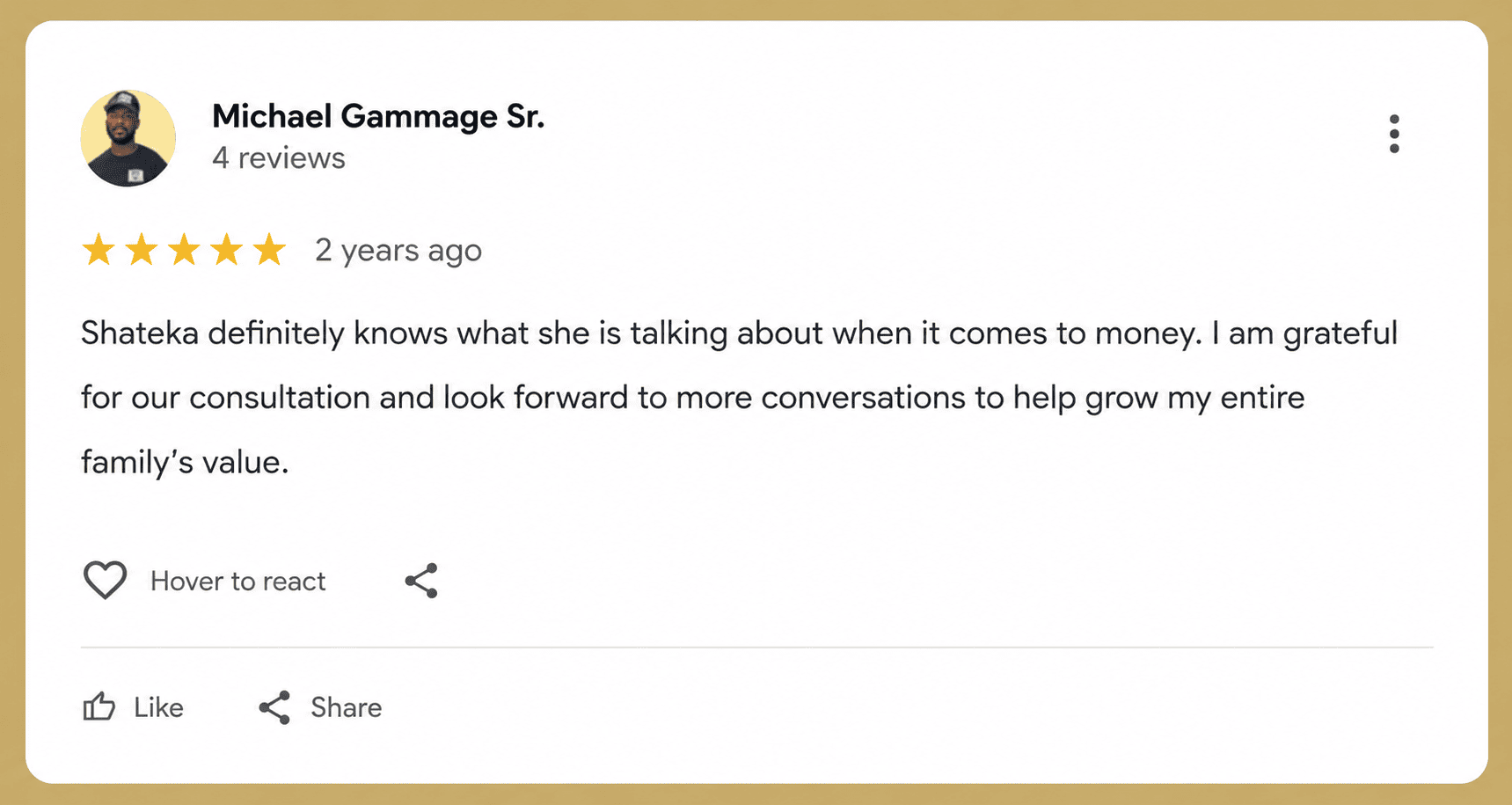 Client Review