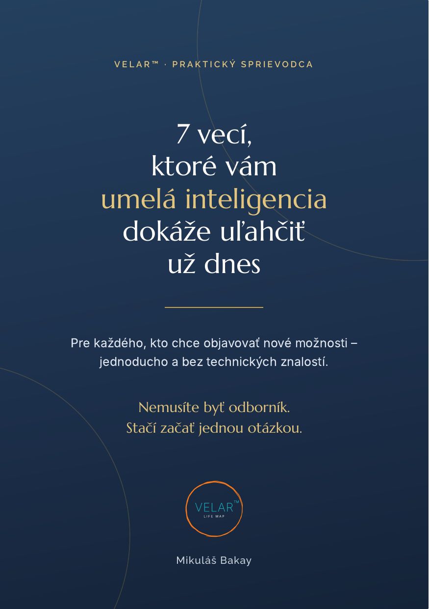 Obálka sprievodcu – 7 vecí, ktoré vám umelá inteligencia dokáže uľahčiť už dnes