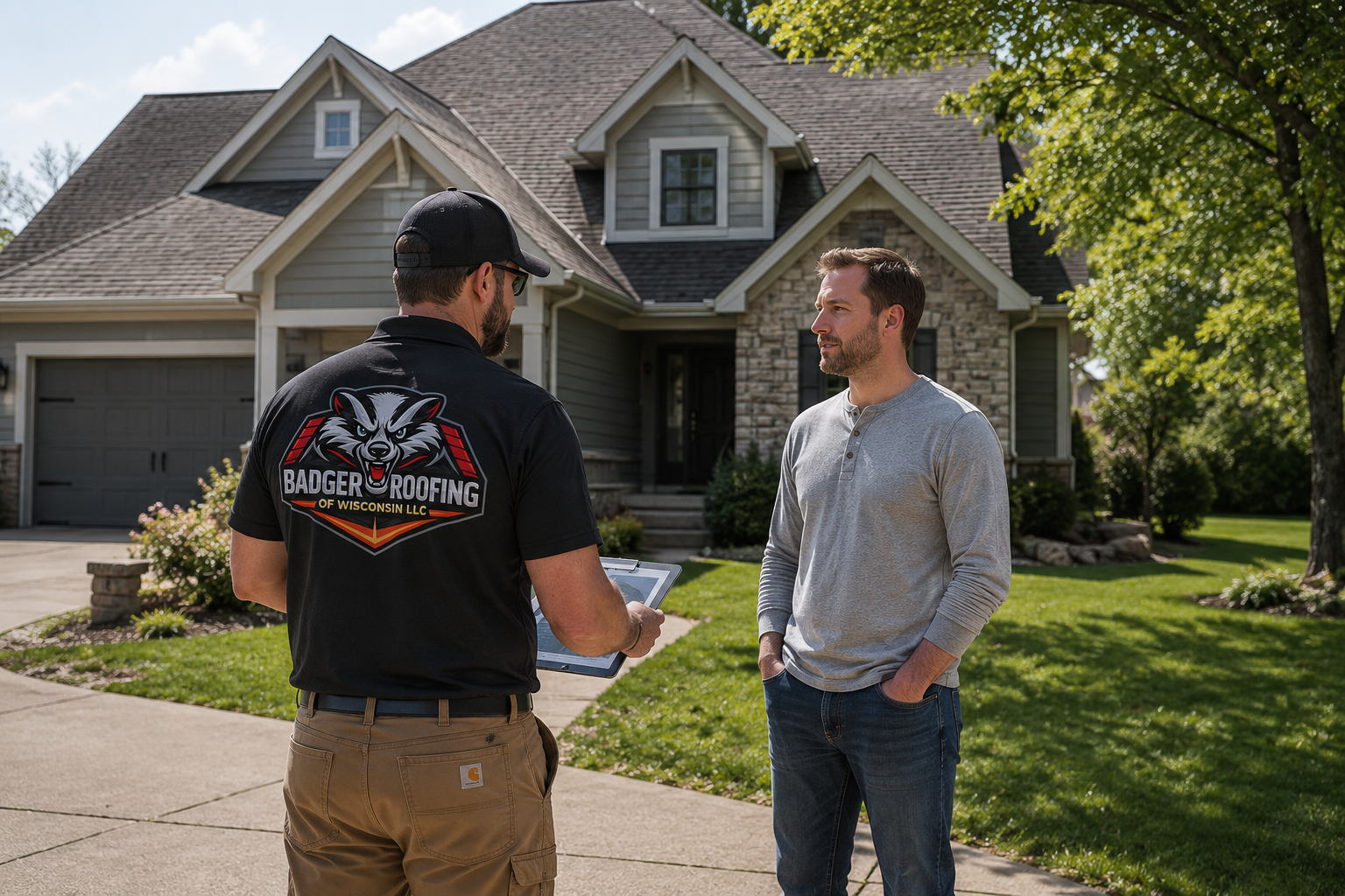 free roof inspection Stoughton WI - Badger Roofing of Wisconsin