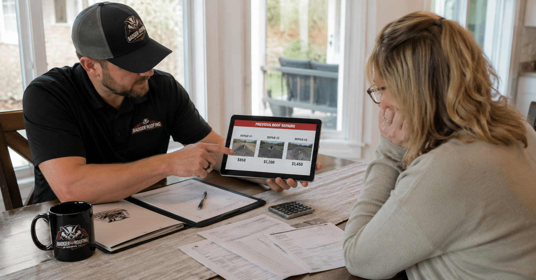 roof repair cost vs replacement Stoughton Wisconsin | Badger Roofing of Wisconsin