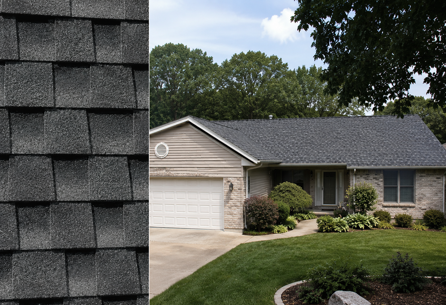 Asphalt shingle roof installation Stoughton WI - Badger Roofing of Wisconsin