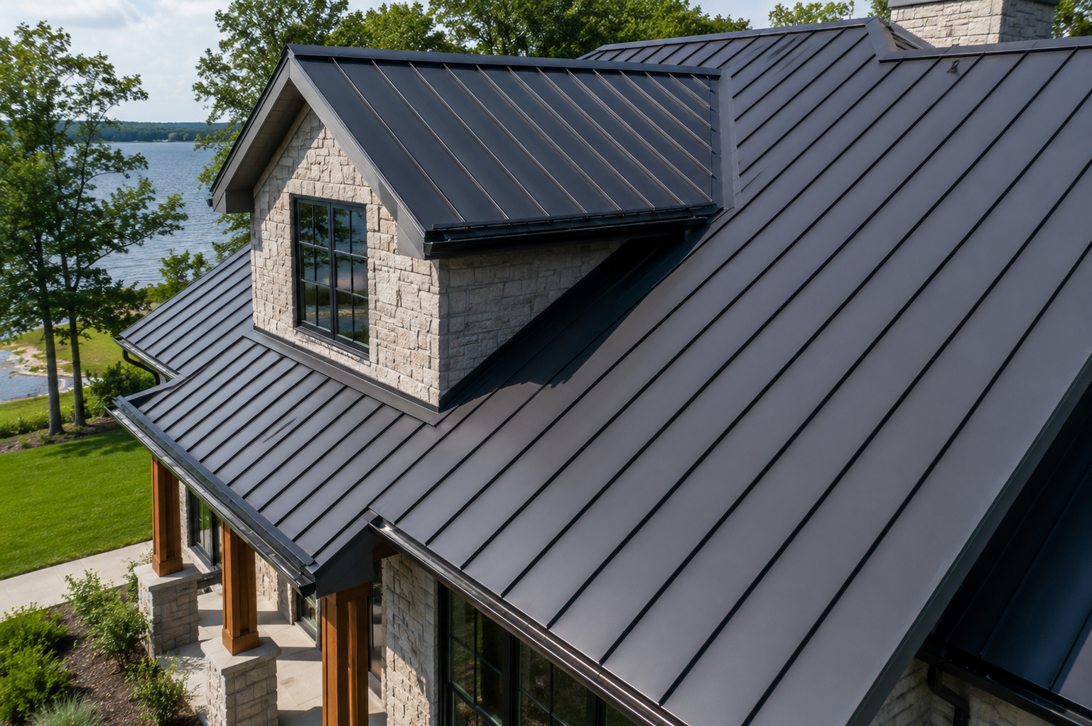 Metal roof replacement Stoughton WI | Badger Roofing of Wisconsin