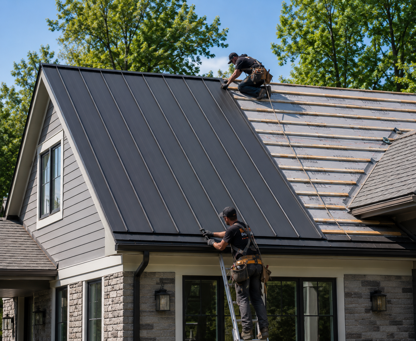 metal roofing installation Stoughton WI | Badger Roofing of Wisconsin