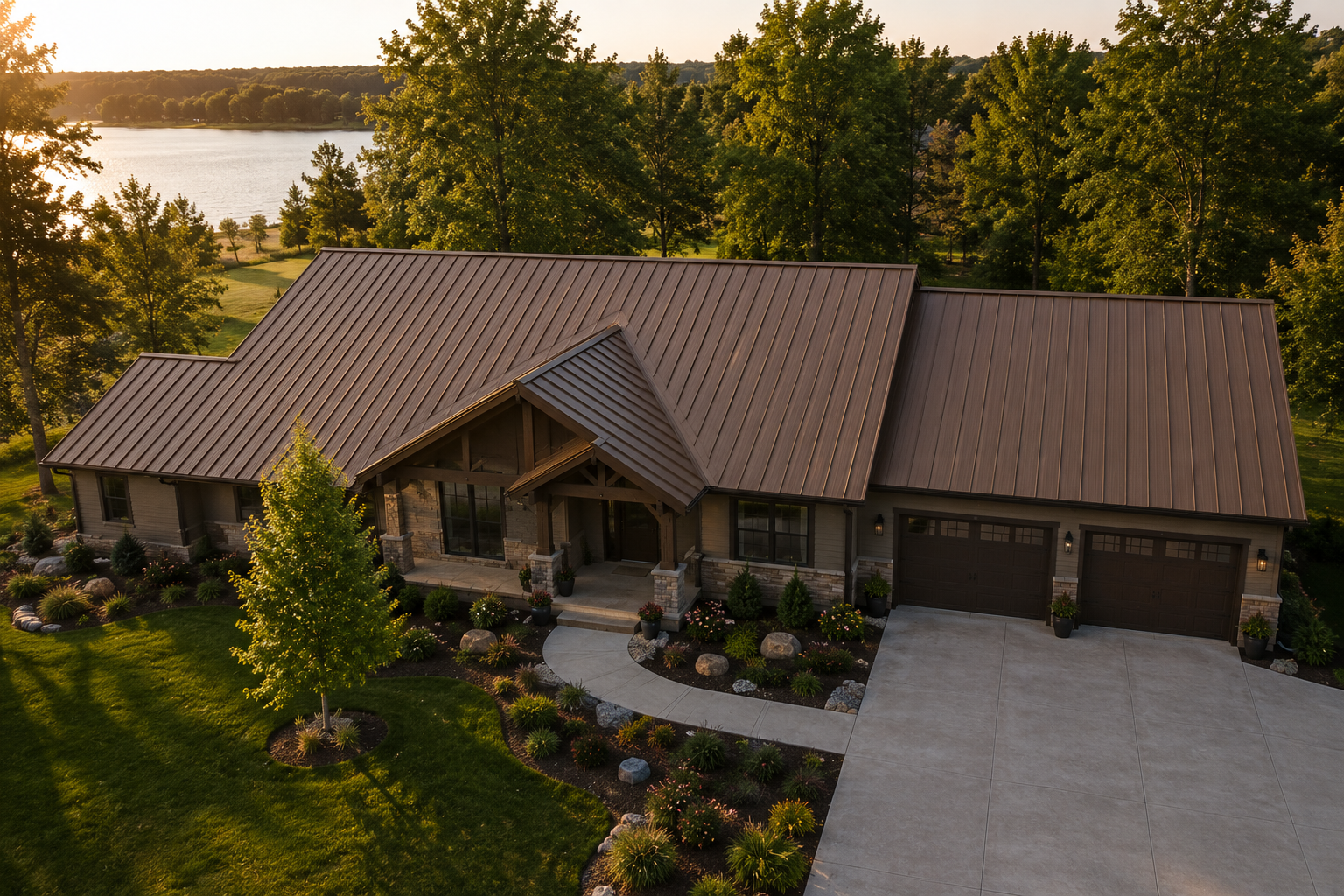 Metal roofing contractor Stoughton WI | Badger Roofing of Wisconsin
