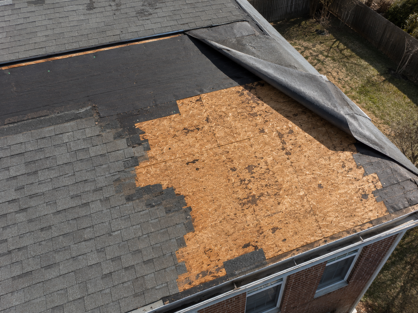 hidden roof deck hail damage Cottage Grove WI | Badger Roofing of Wisconsin