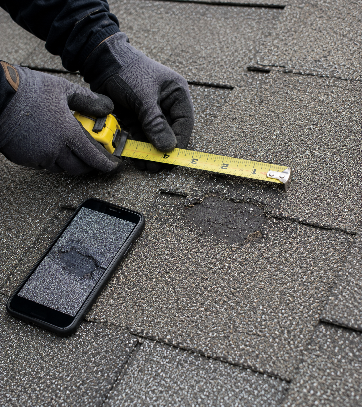 hail damage documentation Dane County WI | Badger Roofing of Wisconsin