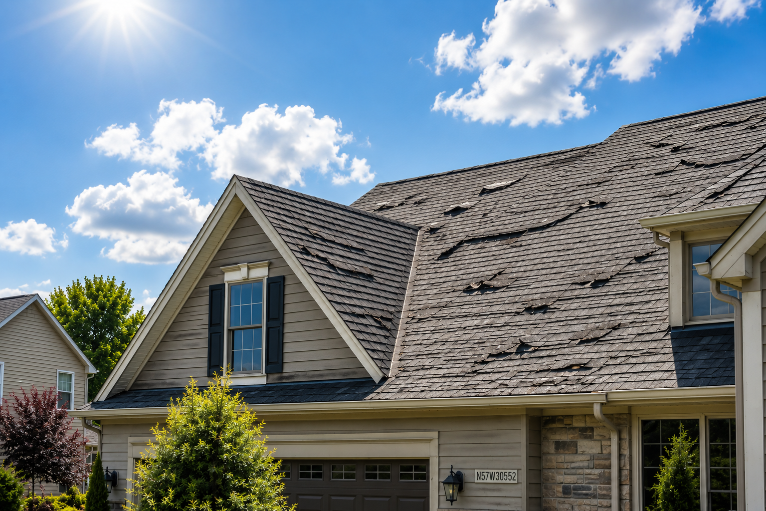 storm damage misclassified wear and tear Oregon WI | Badger Roofing of Wisconsin