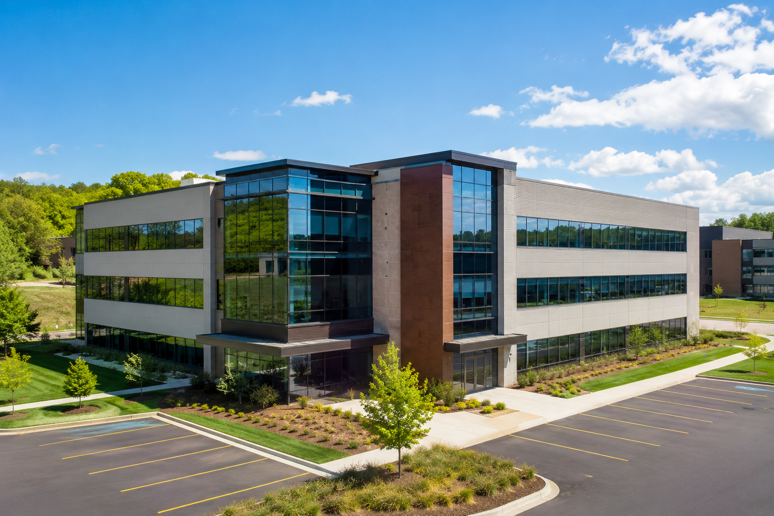 office building roofing Dane County WI - Badger Roofing of Wisconsin