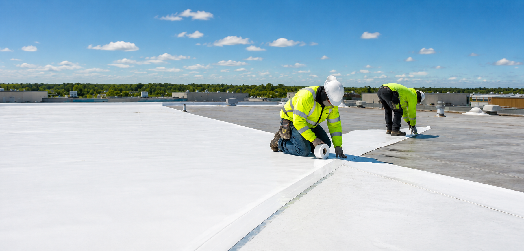 commercial roof repair Stoughton WI - Badger Roofing of Wisconsin