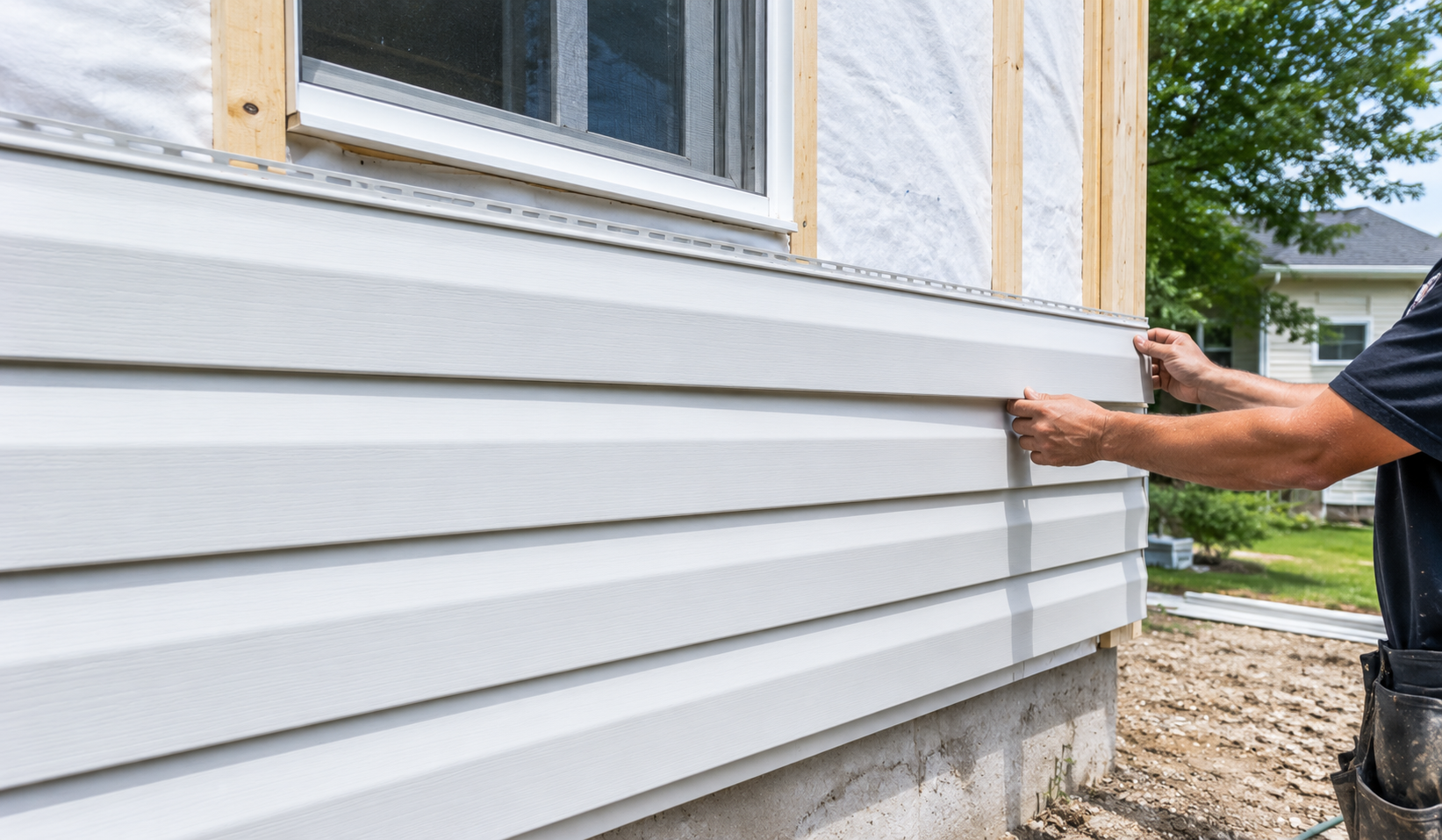 vinyl siding installation Stoughton WI - Badger Roofing of Wisconsin