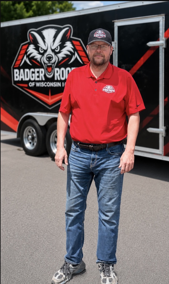 Justin Horstman lead project manager Badger Roofing of Wisconsin Stoughton WI