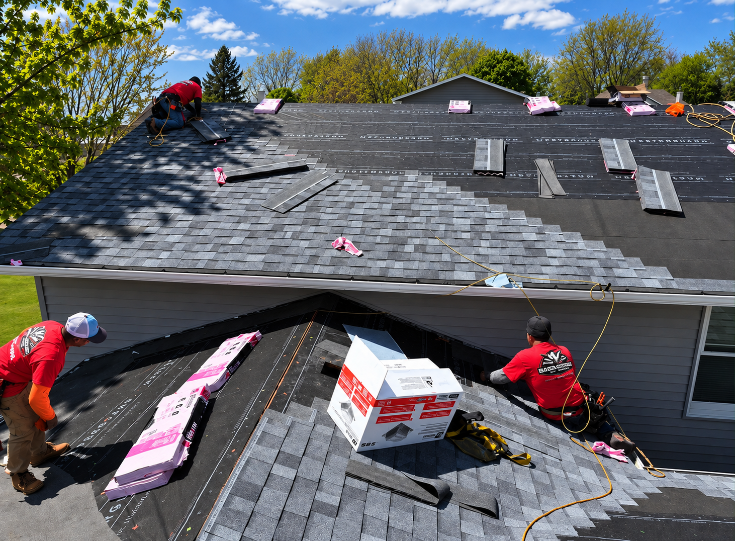 roof replacement crew Madison WI | Badger Roofing Services