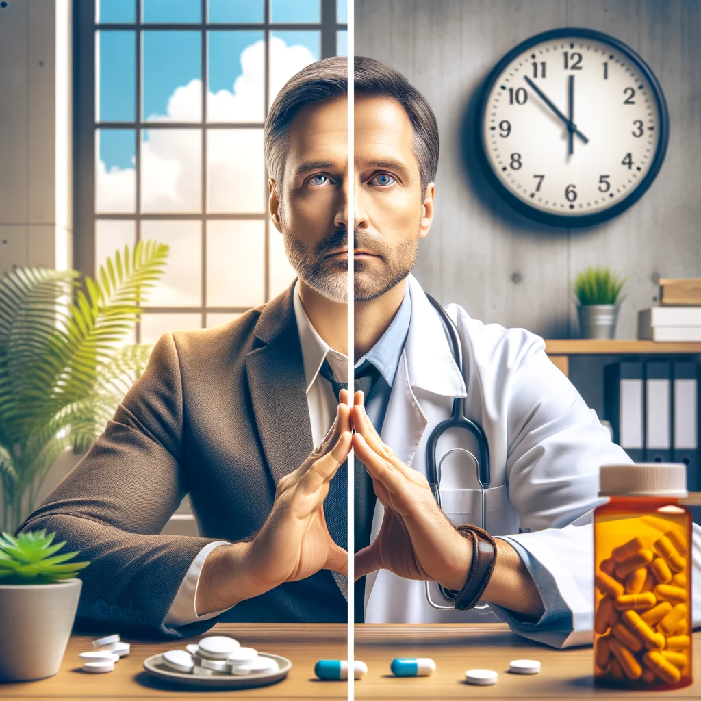 Comparing Breathing Exercises with Medication
