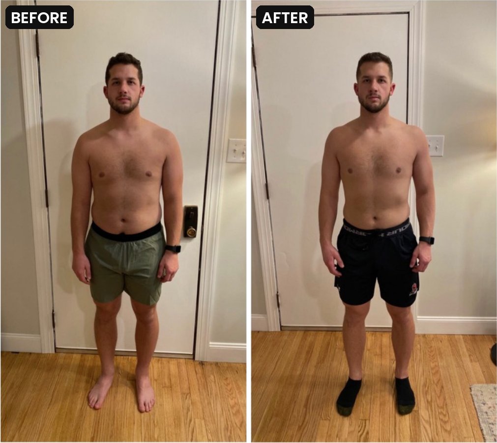 Ryan K. before and after