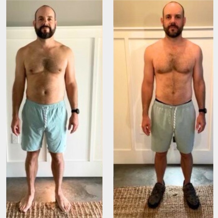 Integrity client before and after